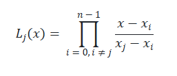 Rumus Basis Polinomial Lagrange